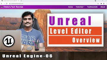 Unreal Engine Tutorial 06 -Level Editor Interface Overview