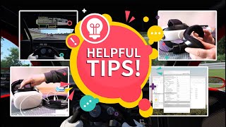 Quest 2, PCVR Sim Racing TIPS FOR NEW USERS!!!