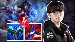 ?T1 Faker Plays Ahri?