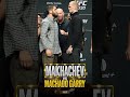 Islam Makhachev and Ian Machado Garry FACEOFF at #UFC330 press conference in Philadelphia