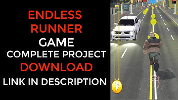 Infinite Endless Runner Game Complete Project  | Endless Runner Game Course Unity 3d In Urdu/Hindi
