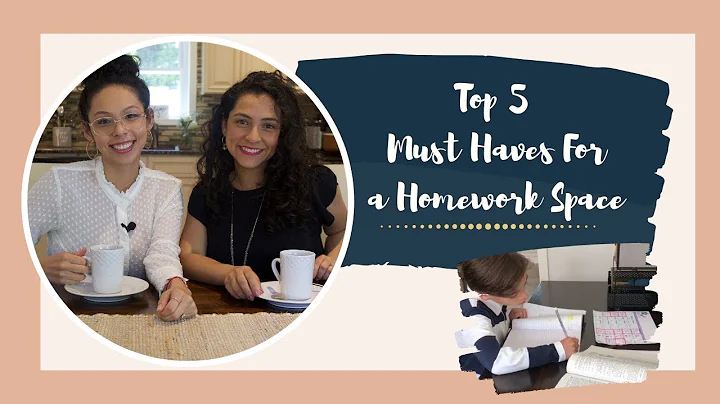 Creating a Homework Space | Top 5 MUST HAVES in a Homework Station