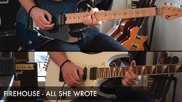 Firehouse (Bill Leverty) - All She Wrote Solo Cover by Sacha Baptista