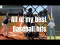 All of my best baseball hits #baseball