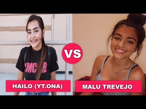 Hailo yt ona VS Malu trevejo (Instagram Star Vs Muser)​ Musically Compilation 2018