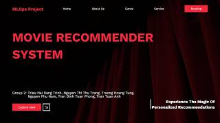 [MLOps Final Project - Group 2] Movie Recommender System