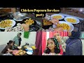 Vlog / Easy chicken popcorn for class party / Crazy hair for school party / Class party preparations