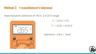 7 Uncertainty2: Single measurements with digital measuring instrument