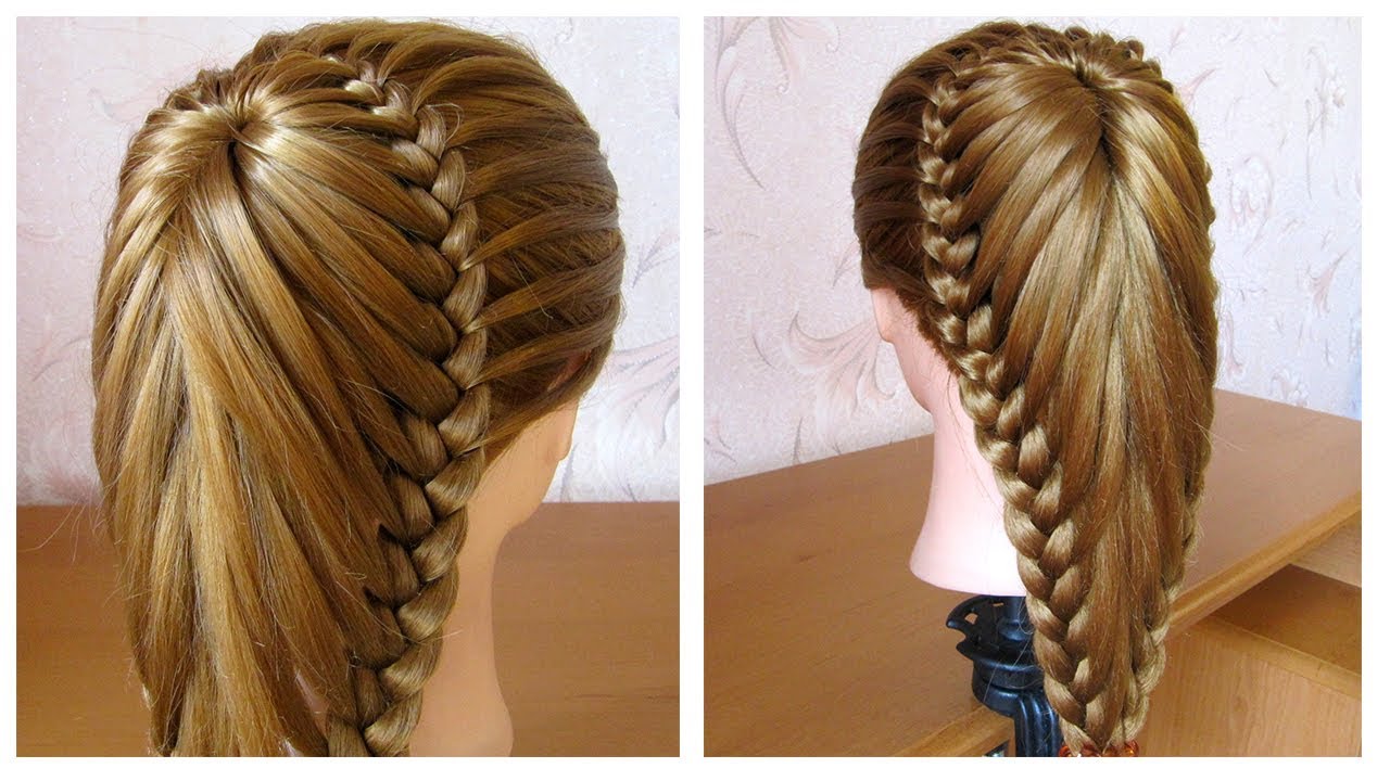 Image result for Tuto coiffure simple: belle coiffure facile Ã  faire cheveux long /mi long ð¸ Coiffure pour fille
