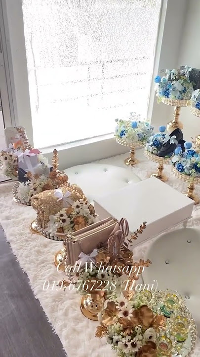Dulang Hantaran Kahwin Siap Gubahan. BEST SELLER 💯 #hantaran #dulanghantaran #wedding