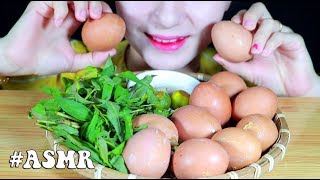 ASMR Yummy Chicken Egg Grilling Black Pepper Thailand | Eating Sounds | MISS PHAM ASMR