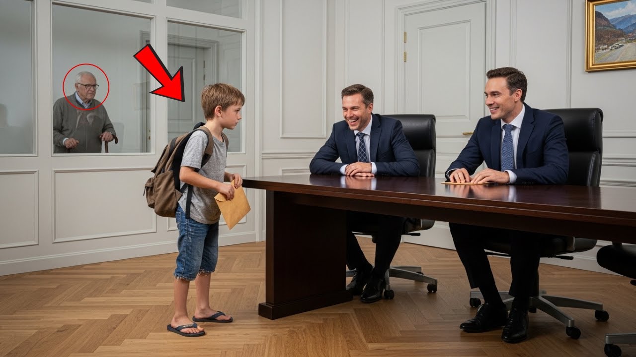 «SOLO VENGO A DEVOLVER ESTE SOBRE» — EL MILLONARIO SE RIÓ… PERO EL VERDADERO DUEÑO LO VIO TODO