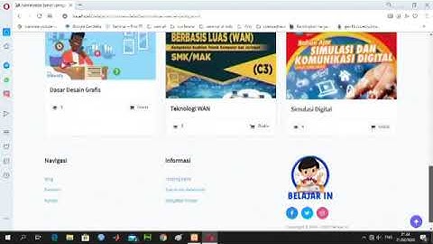 Source Code Pembelajaran berbasis web dengan berbantukan  video streaming