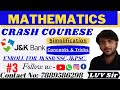 Simplification class 3 math crash course for banking