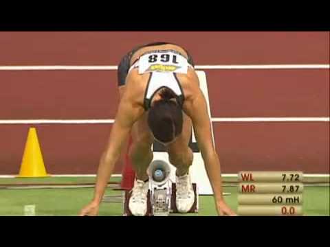 Susanna Kallur world record 60mh  (Svensk kommentator)