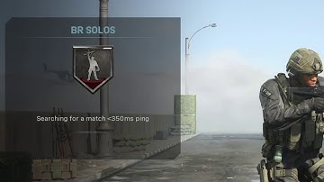 Warzone bug. Endless "Searching for a match ❬350 ms ping".