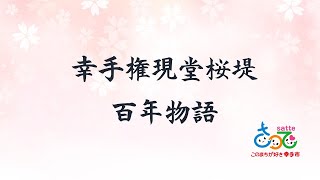 幸手権現堂桜堤 百年物語 ～歴史を知ってお花見を楽しむ～