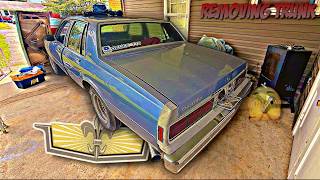 Removing My Box Chevy's Original Trunk Lid Wealth