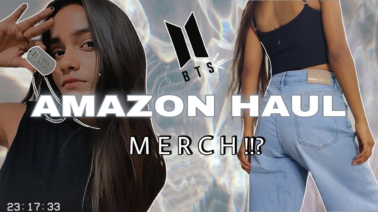BTS merch on amazon?! + clothing haul | AESTHETIC VLOG ~ priyaxagg