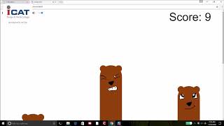 HTML web game inspired from Mole Hack