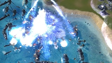 Seraphim vs UEF - Uveso AI vs Uveso AI - Supreme Commander Forged Alliance