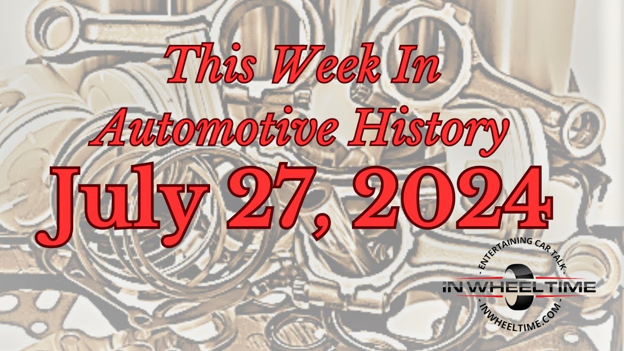 This Week In Auto History for July 27, 2024...Speed record, Omni, Horizon, Citroen DS and a Winton!