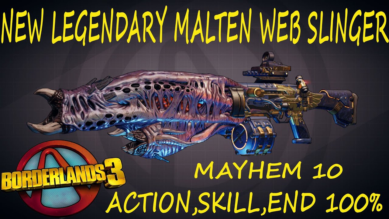 BL3 NEW Malten Razrez  Slinger A.S.E 100 YouTube