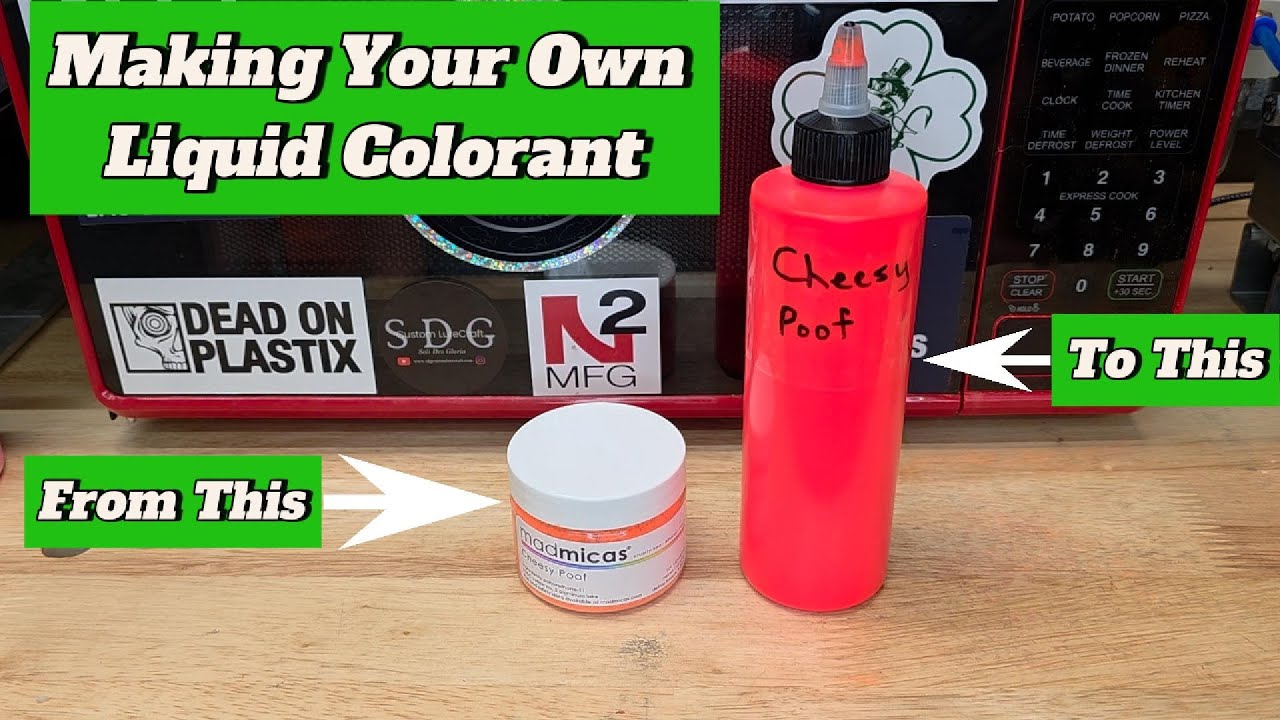How To Make Your Own Liquid Colorants
