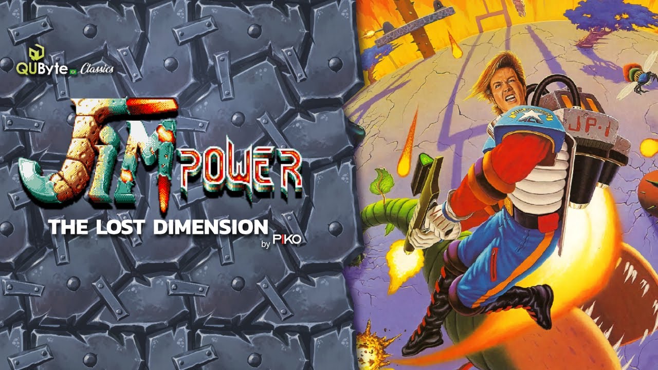Switchソフト『QUByte Classics: Jim Power: The Lost Dimension by