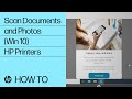 Scan a Document or Photo from Your HP Printer to Your PC in Windows 10,11 | HP Printers | HP Support