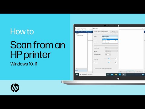 Scan a Document or Photo from Your HP Printer to Your PC in Windows 10,11 | HP Printers | @HPSupport