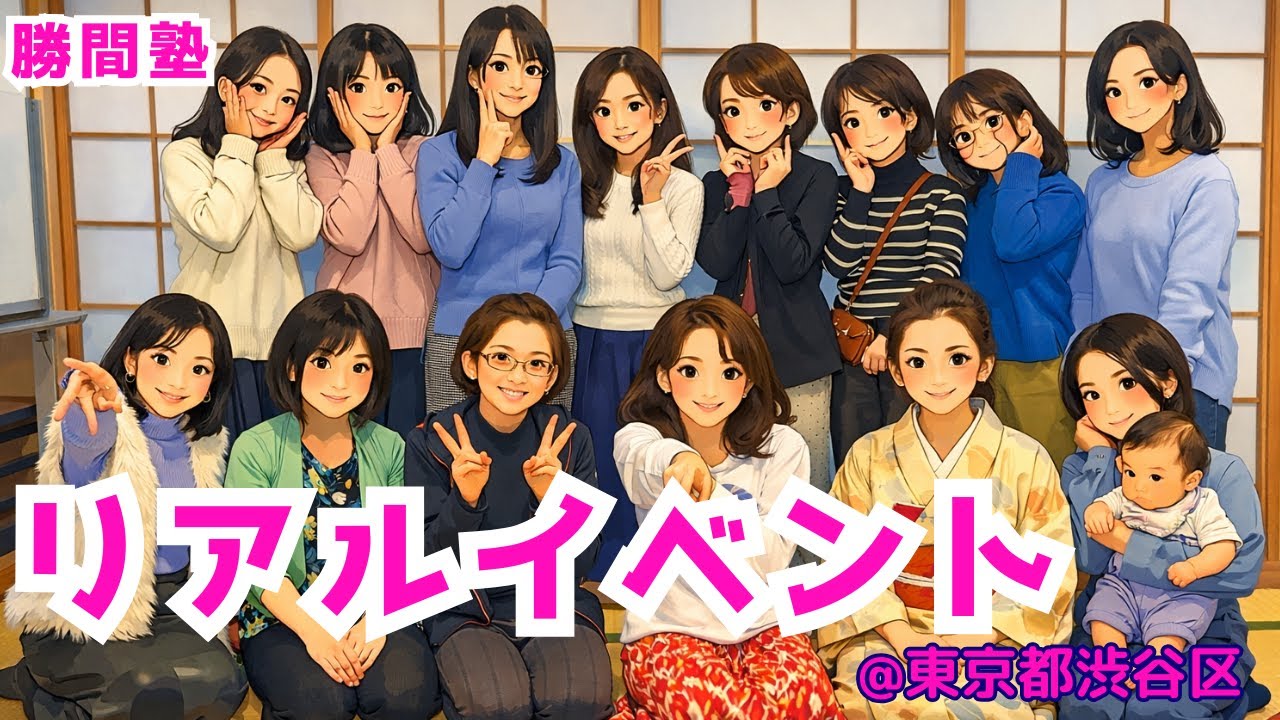 【勝間塾】渋谷でランチ交流会！リアルで繋がっていく人間関係｜茶道体験も（コムギ畑#104 ）