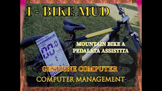 Bici elettrica i-bike MUD – GESTIONE COMPUTER - DISPLAY LCD - YouTube