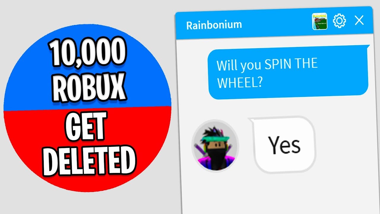 Roblox Robux Spin | Get Me 800 Robux - 