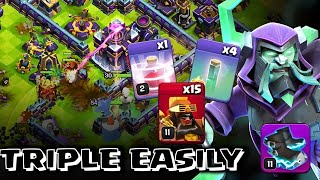 Best TH14 Attack Strategy! RC Charge + Super Hogs Wreck Bases | Clash of Clans