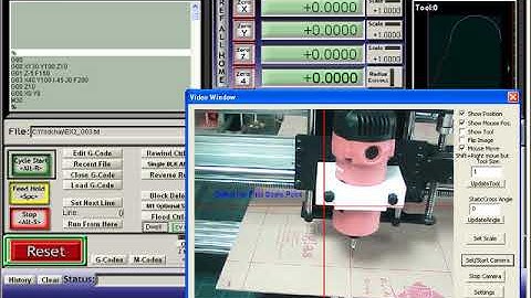 การเขียน G-Code G03 ,G3 (Clip 2)ใช้งานกับเครื่อง Mini CNC