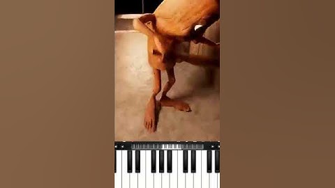 Tung Tung Tung Sahur & Ballerina Cappuccina BTS | Piano Tutorial #shorts