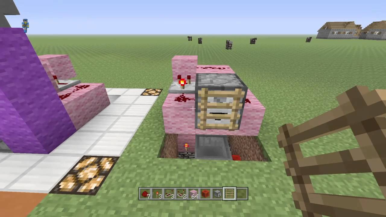 [TUTO REDSTONE] Minecraft ps4: système d'échange - YouTube