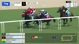 Information Gulfstream Park September 5, 2026 Race 1 Update