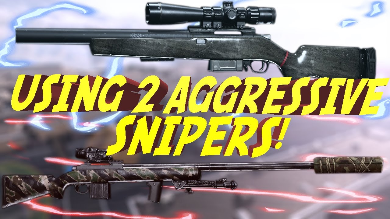Using 2 Aggressive Snipers in Warzone | Pelington 703 + SPR-208