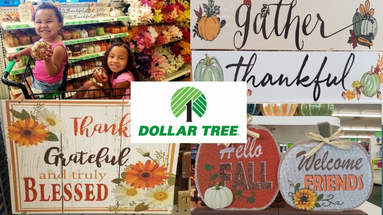 DOLLAR TREE FALL DECOR 2019 | SHOP WITH ME