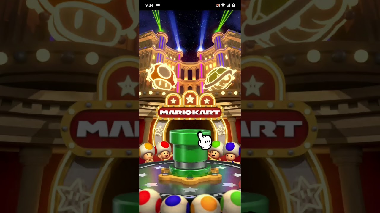 Coin Box Pipe 10 Pull. Mariokart Tour.