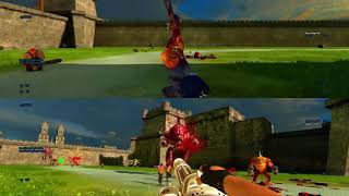 Serious Sam collection Xbox one split screen