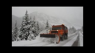 Celebrity Awesome Powerful Snow Plow Train Blower Through Deep Snow railway tracks Full HD Compilation Wealth