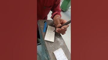 punching ase kare//fitter workshop practical//BARC skills test #barc #drdo #barc #isro