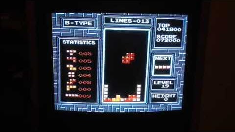 Tetris NES Level 19-0 Perfect