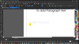 HOW TO IMPORT TEXT TO COREL DRAW 2021 FROM Microsoft word, PDF #coreldrawtutorial #coreldraw