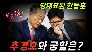 한동훈 당대표! 승리호 추경호 원내대표~ 한동훈과 추경호의 궁합은? 준철학관 사주풀이