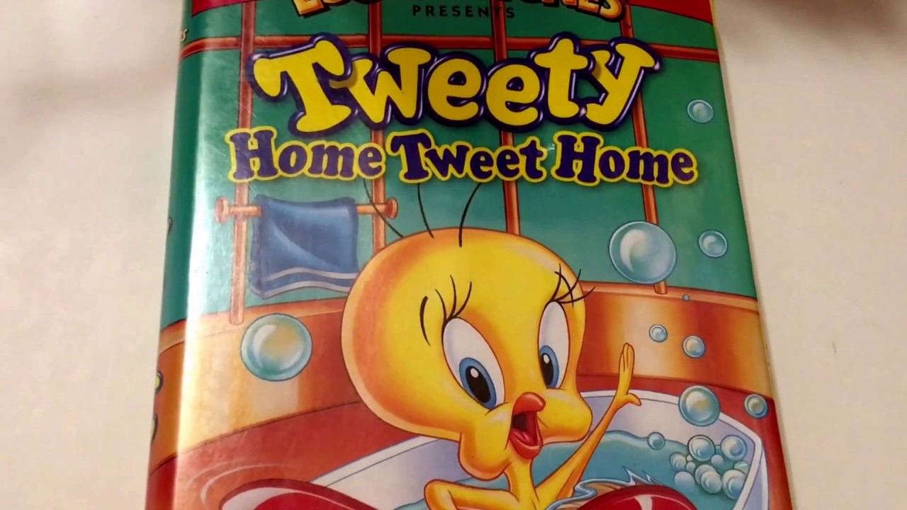 Tweety * Home Tweet Home * Animated Cartoon * Looney Tunes * VHS Movie
