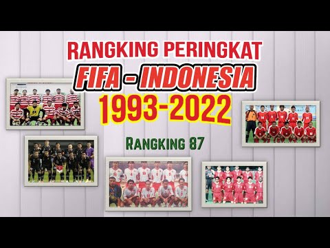 Ranking FIFA Indonesia 1993-2022 - Rangking FIFA Indonesia Sepanjang Masa